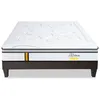 Image de Ensemble Reina 2.0 140x200 cm Matelas Ressorts ensachés + Sommier Bois