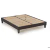 Image de Sommier en kit en kit tissu gris anthracite - 140x200 cm