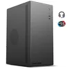 Image de PC de bureau - Optima Black - Ryzen 5 - 16 Go RAM - 480 Go SSD - Wifi - Windows 11 Pro