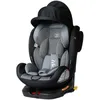 Image de ZELI Siège-auto évolutif i-Size pivotant 360° enfants de 40 à 150 cm 0-36 kg Isofix Top Tether Noir sans canopy