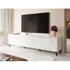 Image de Chloe - meuble TV - 4 portes - 200 cm - Blanc