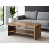 Image de Come - table basse - effet bois - 1 niche - 120 cm - Bois