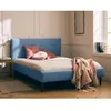 Image de Monet - lit queen size - 160x200 - sommier inclus - en tissu - Bleu