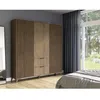 Image de Portmore - armoire - effet bois - 185x192 cm - Bois