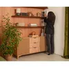 Image de Portmore - buffet bas - effet bois - 3 tiroirs et 2 portes - 150 cm - Bois
