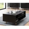 Image de Monica - table basse - noir - 5 niches - 100 cm - Noir