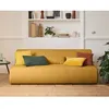 Image de Onyx - canapé droit 3 places - en velours côtelé - Jaune