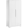 Image de Armoire 2 portes Vox - Ova - 885 x 52 x 1795cm - Blanc