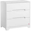 Image de Commode à langer 3 tiroirs Vox - Ova - 885 x 52 x 895cm - Blanc