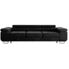 Image de Canapé convertible Petits-meubles - Wilson - 275 x 100 x 69cm - Noir