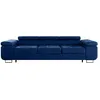 Image de Canapé convertible Petits-meubles - Wilson - 275 x 100 x 69cm - Bleu
