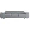 Image de Canapé convertible Petits-meubles - Wilson - 275 x 100 x 69cm - Gris