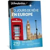 Image de Wonderbox - Coffret cadeau - 3 Jours de rêve en europe - 2110 séjours partout en Europe
