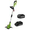 Image de Coupe Bordure sans fil 20V + Batterie lithium 4AH + Chargeur + Jeu de 20 lames coupantes VITO
