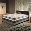 Image de Matelas Solar 180x200 cm - Très épais 30 cm - Mousse mémoire de forme HRBlue LatexHypoallergénique - Face été/hiver - 7 zones