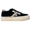 Image de Baskets femme Faguo Linesheet - Noir/blanc - Lacets - Textile