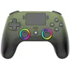 Image de Manette de jeu - SUBSONIC - PS5 - Sans fil LED - Vert - Palettes programmables