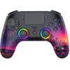 Image de Manette sans fil - PS5 / PC - Sunset - Bluetooth - LED RGB programmables - SUBSONIC