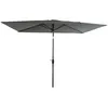 Image de Parasol droit HAPUNA rectangulaire 2x3m gris