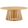Image de Table basse ronde 80cm style scandinave LIV