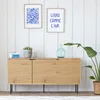 Image de Buffet - HAPPY GARDEN - STINNA - 3 portes - 150 x 40 x 74 cm - Design scandinave