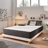Image de Matelas Titanium 180x200 cm - Très épais 30 cm - Mousse mémoire de forme HR Blue Latex Hypoallergénique - Face été/hiver