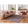 Image de NAZAR Tapis EMA vintage coloré - 120 x 170 cm - Bleu beige et rouge