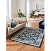 Image de Tapis Vintage - NAZAR - ANATOLIA - Bleu Foncé - 200x290cm - Antidérapant