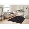 Image de Tapis Shaggy - NAZAR - Cosy 902 - Noir - 120x160cm - Polyester