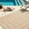 Image de Tapis - NAZAR RUGS - NATURE - 160x230 cm - Effet jute - Blanc