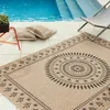 Image de Tapis intérieur extérieur - NAZAR RUGS - NATURE - 120x170 cm - Noir - Motif oriental
