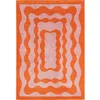 Image de Tapis vintage Groovy Orange 200 X 280 cm - Orange
