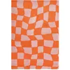 Image de Tapis vintage Groovy Orange 160 X 230 cm - Orange