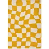 Image de Tapis vintage Groovy Jaune 200 X 280 cm - Jaune