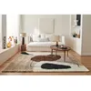 Image de Tapis - NAZAR RUGS - PALERME - Marron - 80x140 cm - Shaggy - Géométrique
