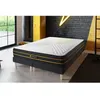 Image de Ensemble double sommier + matelas ULTRA micro ressorts ensachés et mémoire de forme 160x200 160 x 200 cm Noir