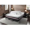Image de Pack double sommier 90x200 + matelas FORM 180x200 + 2 oreillers mémoire de forme + Couette Percale 180 x 200 cm Noir