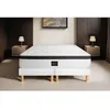 Image de Ensemble sommier matelas 160x200 Privilège Mémoire de forme - 26 cm - Equilibré - double sommiers blanc