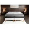 Image de Ensemble sommier matelas 160x200 Exclusive Ressorts ensachés - 22 cm - Ferme - double sommiers blanc