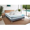 Image de Ensemble sommier matelas 140x200 - BodyFlex - Mémoire de forme - Ressorts ensachés - 26 cm