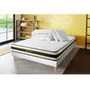 Image de Pack matelas et sommier - FLEXY - 140x200 cm - Mémoire de forme - 2 oreillers - Couette Percale 240x220 cm