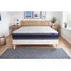 Image de Ensemble Matelas Sommier 140x190 cm - Sommier Blanc (en kit) - Actiflex Morpho