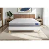 Image de Ensemble Matelas Sommier 160x200 cm - Sommier Blanc (en kit) - Actiflex Soft