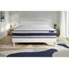 Image de Ensemble Matelas Sommier 200x200 cm - Sommier Blanc (en kit) - Actilatex Ergo