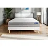 Image de Ensemble Matelas Sommier 140x200 cm - Sommier Blanc (en kit) - Actilatex Touch