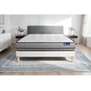 Image de Ensemble Matelas Sommier 140x190 cm - Sommier Blanc (en kit) - Actilatex Night