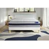 Image de Ensemble Matelas Sommier 140x190 cm - Sommier Blanc (en kit) - Actimemo Ergo