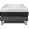 Image de Ensemble Matelas Sommier 90x190 cm - Vital Form Gris