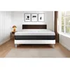 Image de Ensemble Matelas Sommier 140x190 cm - Sommier Blanc (en kit) - Vital Form Blanc