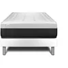Image de Ensemble Matelas Sommier 90x200 cm - Sommier Blanc (en kit) - Vital Form Blanc